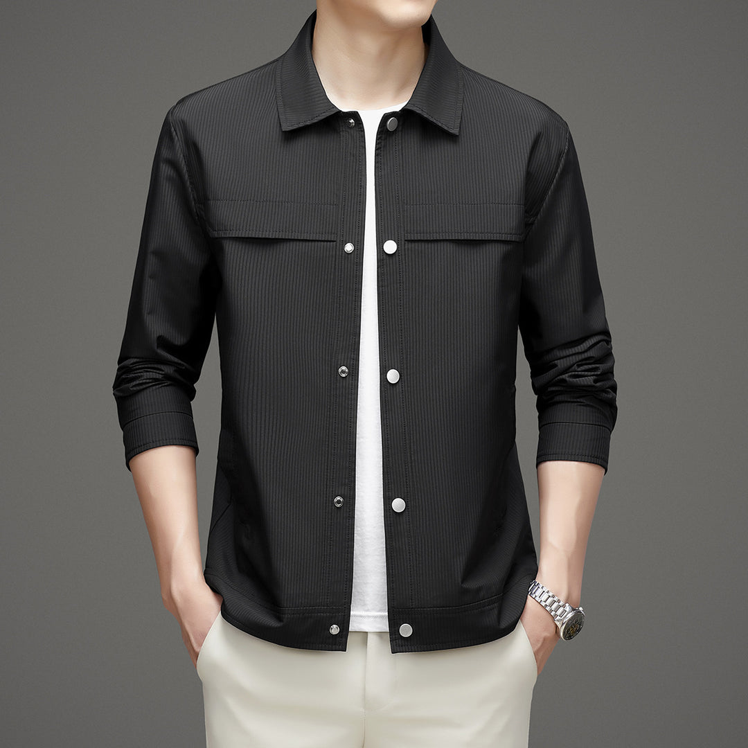 Herren Modische Übergangsjacke mit strukturiertem Design Echo Archiv