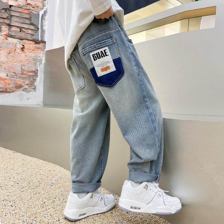 Unisex Bequeme und stylische Jeans mit einzigartigen Taschen Echo Archiv