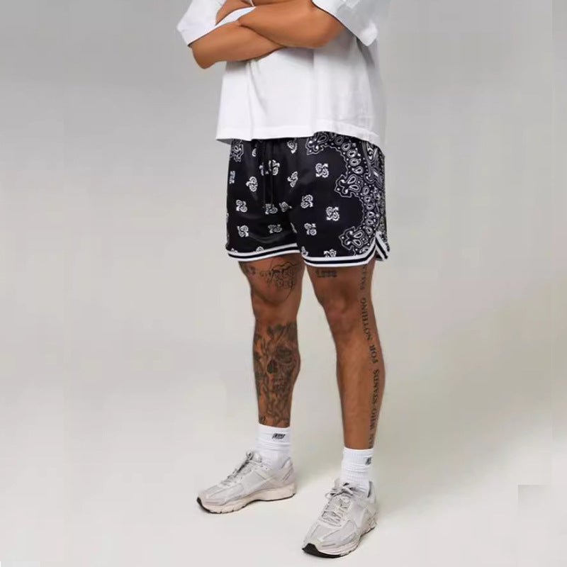 Herren Bandana Druck Sportshorts Echoarchiv