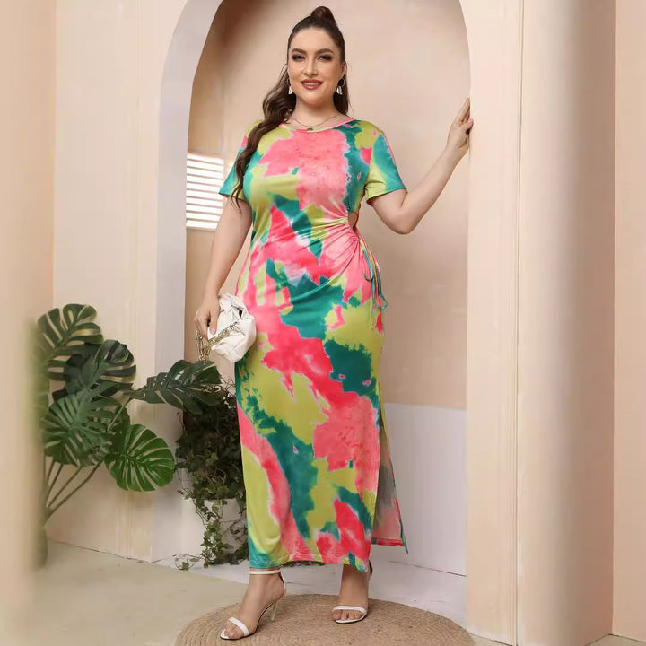 Damen Maxikleid mit elegantem farbverlauf Echo Archiv