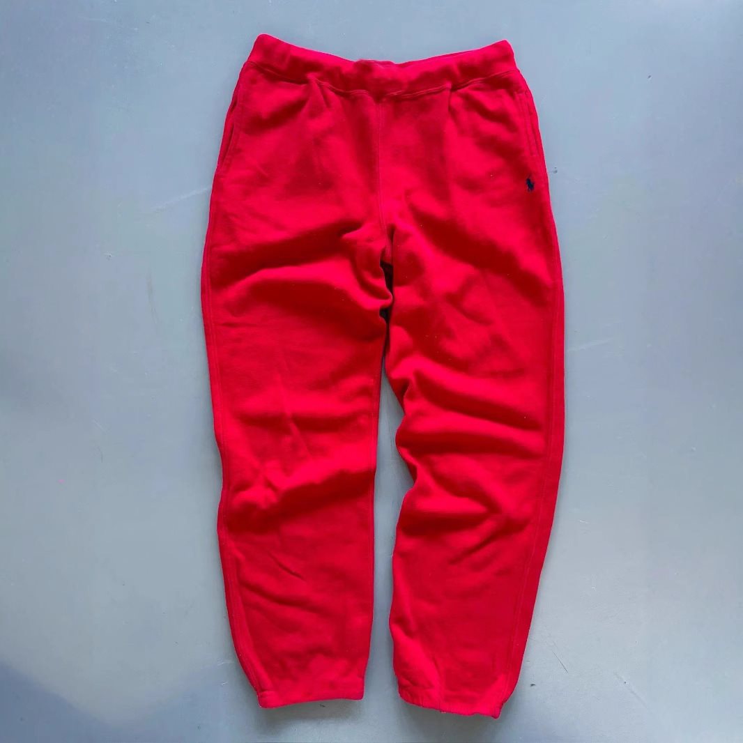 Herren Weite Baggy-Sweathose mit elastischem Bund und Sticklogo Echo Archiv