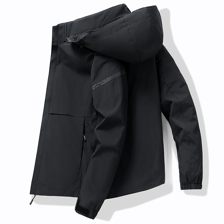Herren Wasserabweisender Winterparka mit thermo-reflektierendem Steppfutter und Kapuze – Marzano
