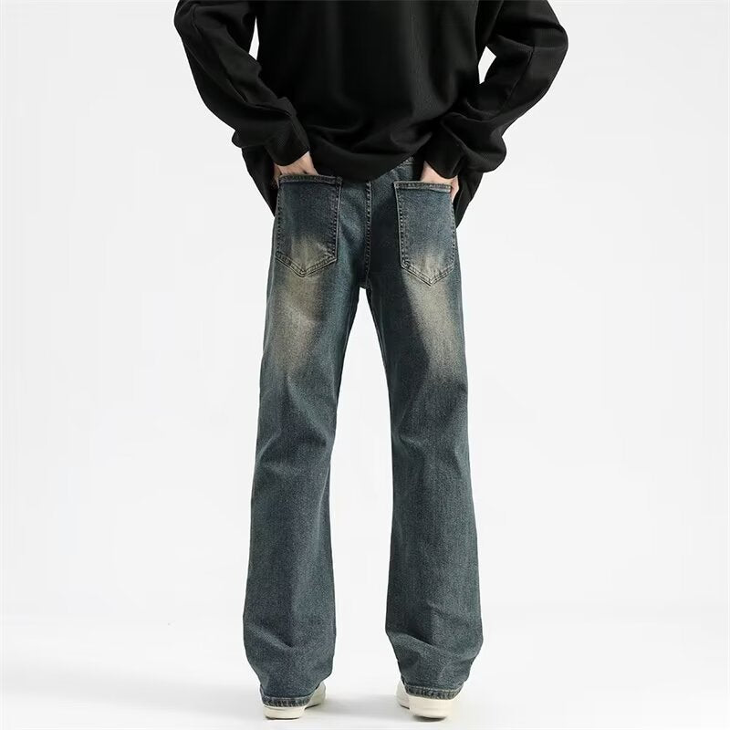 Herren lässige Denim-Jeans im Vintage-Stil Echoarchiv