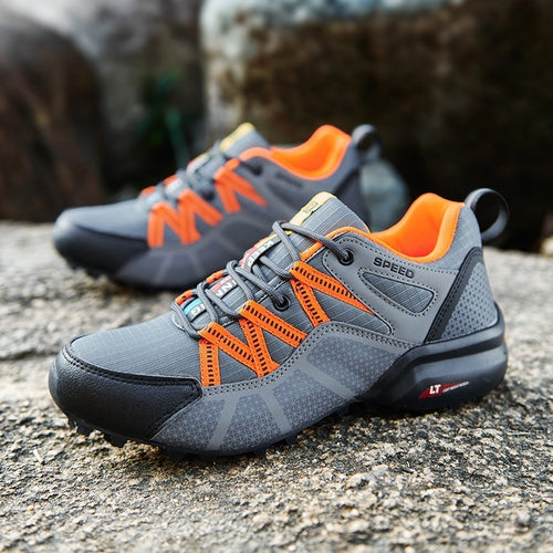Herren nan robuster Trailrunning- und Outdoor-Sneaker mit griffiger Multiterrain-Profilsohle, verstärkter Zehenkappe und Bungee-Schnürung Echo Archiv