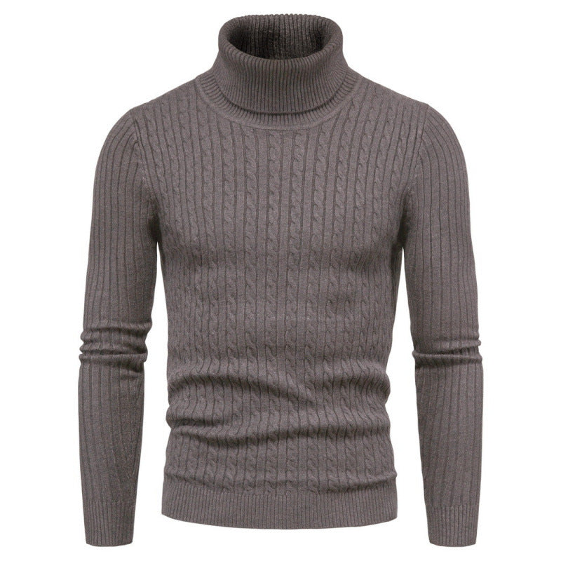 Herren Rollkragenpullover aus hochwertigem Strick Echoarchiv