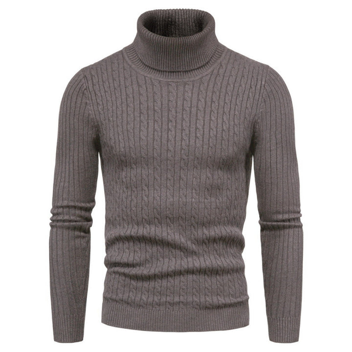 Herren Rollkragenpullover aus hochwertigem Strick Echoarchiv