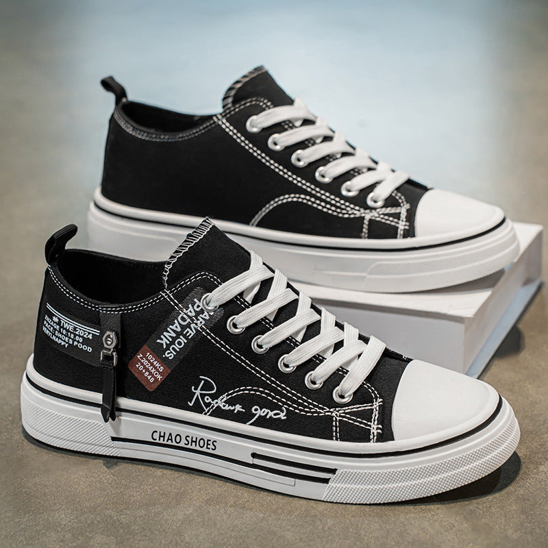 Damen lässige Sneakers aus strapazierfähigem Canvas mit modernem Design Echo Archiv