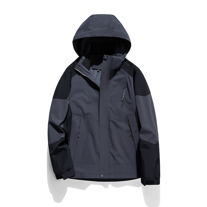 Damen zweilagige Softshell‑Outdoorjacke mit abnehmbarem Fleece‑Innenlayer und Kapuze Echoarchiv