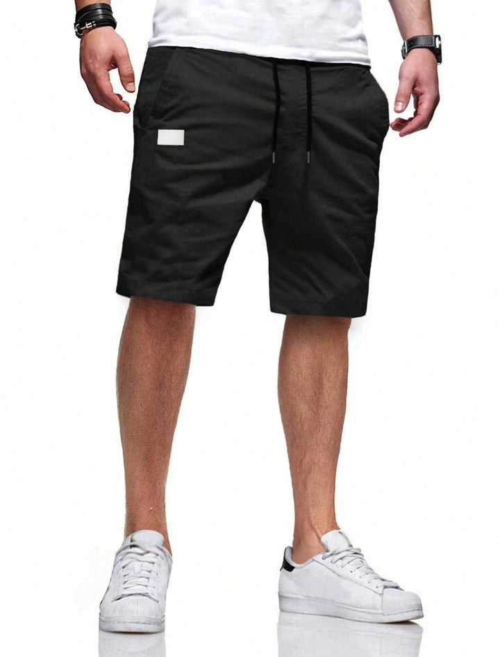 Herren bequeme Sport Shorts mit praktischen Taschen und elastischem Bund – Marzano