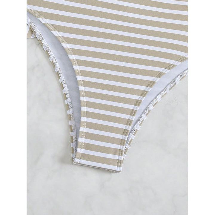 Damen rückenfreies Tankini-Set mit modischem Rüschendesign Echo Archiv