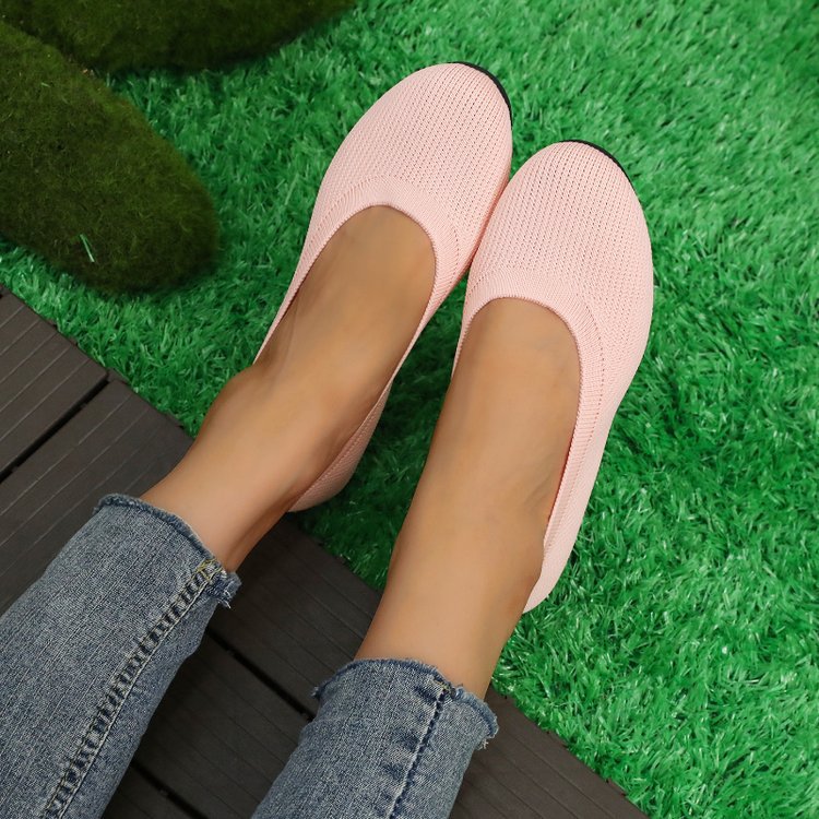 Damen Bequeme Slip-On Ballerinas Echoarchiv