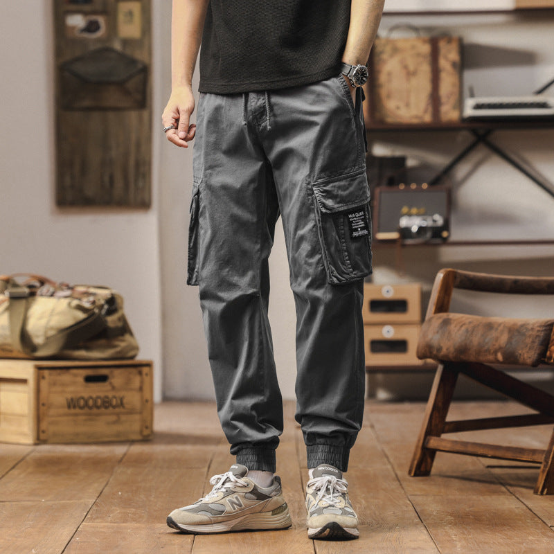 Herren Leichte Ripstop-Cargo-Jogger mit Komfortbund, Organizer‑Taschen und geripptem Knöchelabschluss Echo Archiv