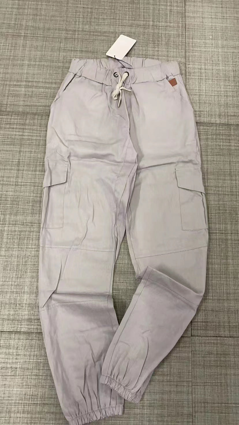Herren nan taktische Cargo-Jogger mit Tunnelzug, elastischen Bündchen und Mehrfach-Taschen Echo Archiv