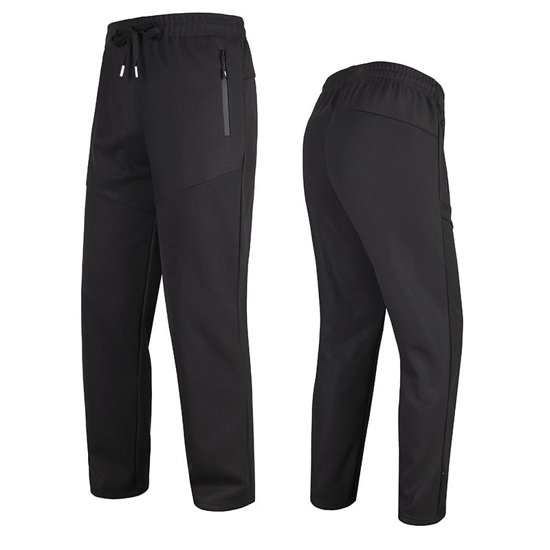 Herren Athletische Freizeit-Jogginghose mit Elastikbund, Reißverschlusstasche & ergonomischen Teilungsnähten Echo Archiv