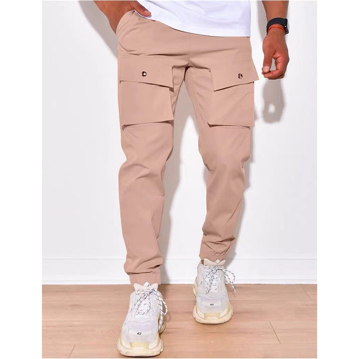 Herren Cargo-Hose mit vielen Taschen und elastischem Abschluss Echoarchiv