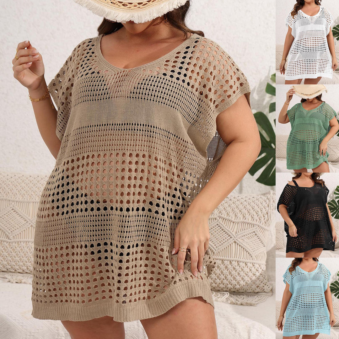 Damen luftiger Strandsarong mit durchbrochenem Muster Echo Archiv