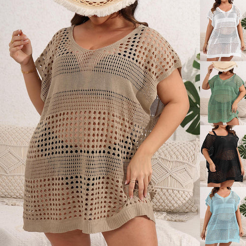 Damen luftiger Strandsarong mit durchbrochenem Muster Echo Archiv
