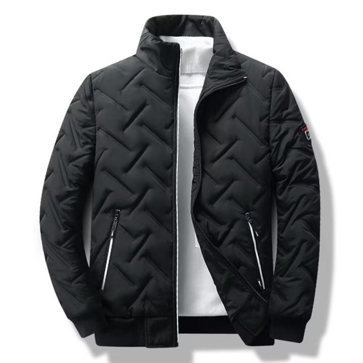 Herren Winter gepolsterte Jacke mit hohem Kragen Echo Archiv