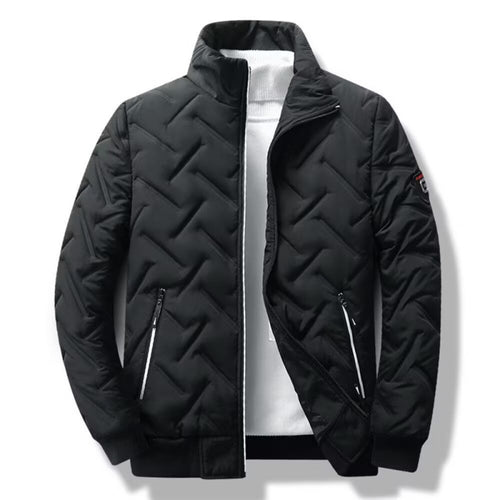 Herren Winter gepolsterte Jacke mit hohem Kragen Echo Archiv