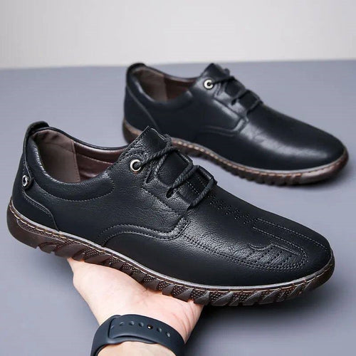 Herren Elegante Ledersneaker Echoarchiv