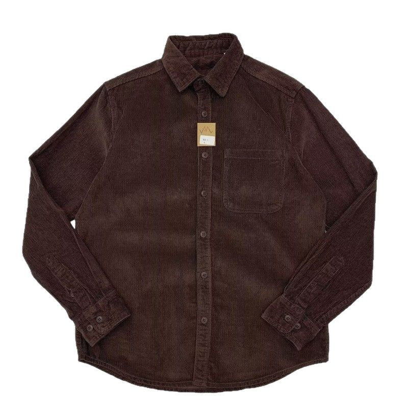 Herren Lässige Kord-Hemdjacke – Taviero