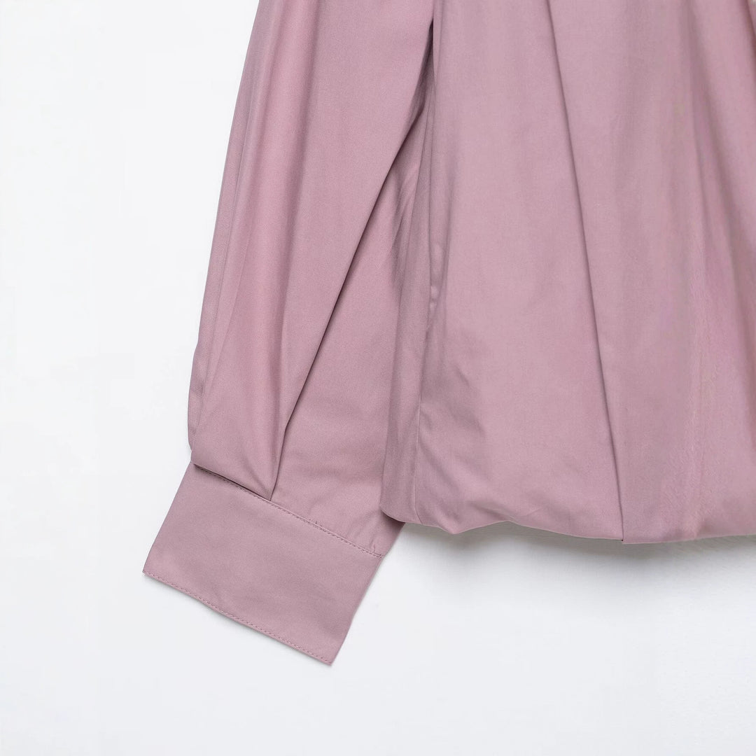 Damen Leichter Cropped Windblouson mit hohem Stehkragen und weitem Raglanärmel Echo Archiv