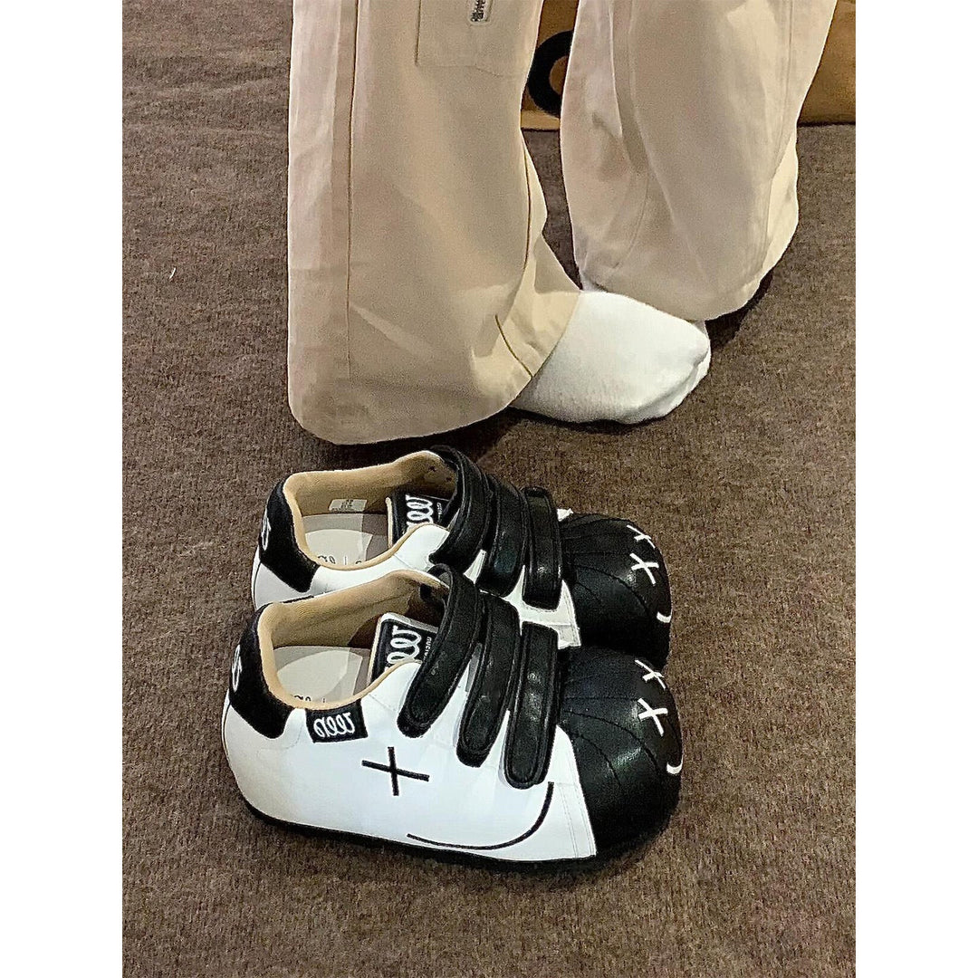 Damen Sneakers mit praktischem Klettverschluss und verspieltem Design Echo Archiv
