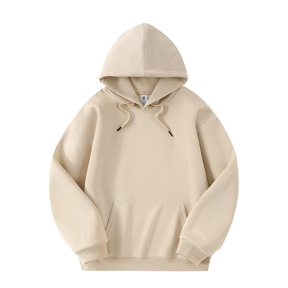 Unisex Minimalistischer Oversize-Kapuzenpullover mit French‑Terry-Qualität und verstärkten Nähten Echoarchiv
