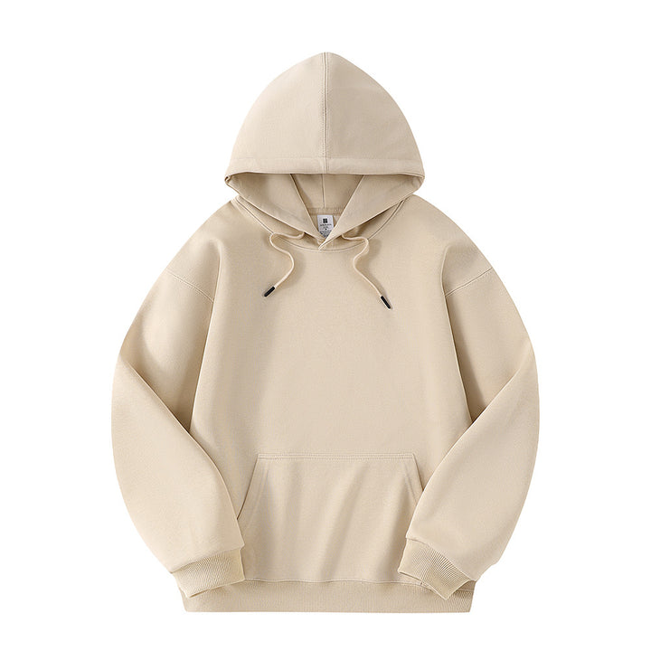 Unisex Minimalistischer Oversize-Kapuzenpullover mit French‑Terry-Qualität und verstärkten Nähten Echoarchiv
