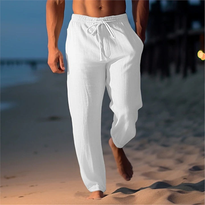 Herren atmungsaktive Strandhose mit verstellbarem Bund Echoarchiv
