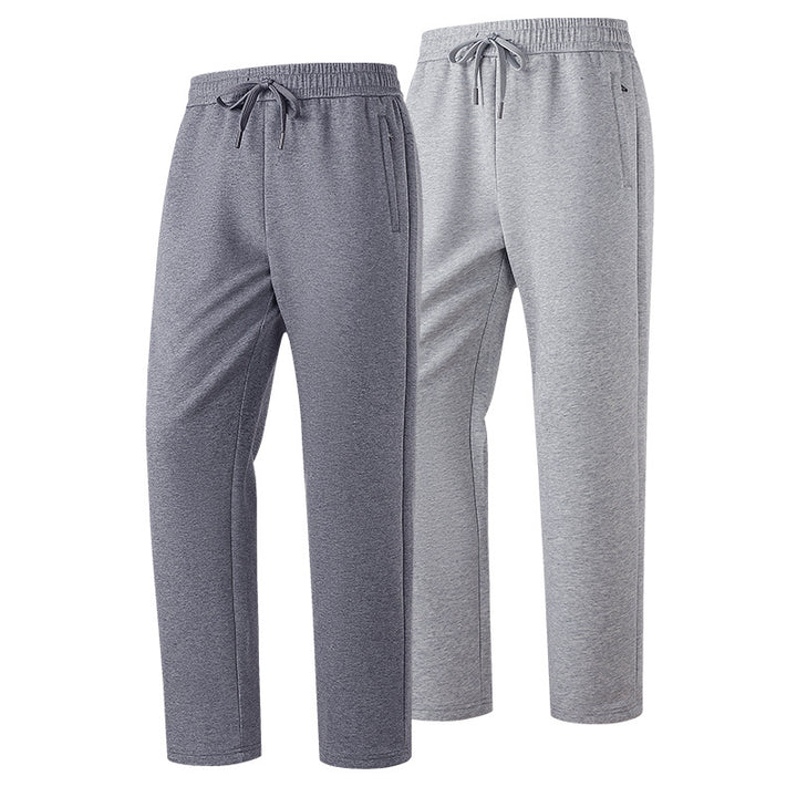 Herren Tech-Jogginghose mit elastischem Bund, Reißverschlusstaschen & Bündchen Echoarchiv