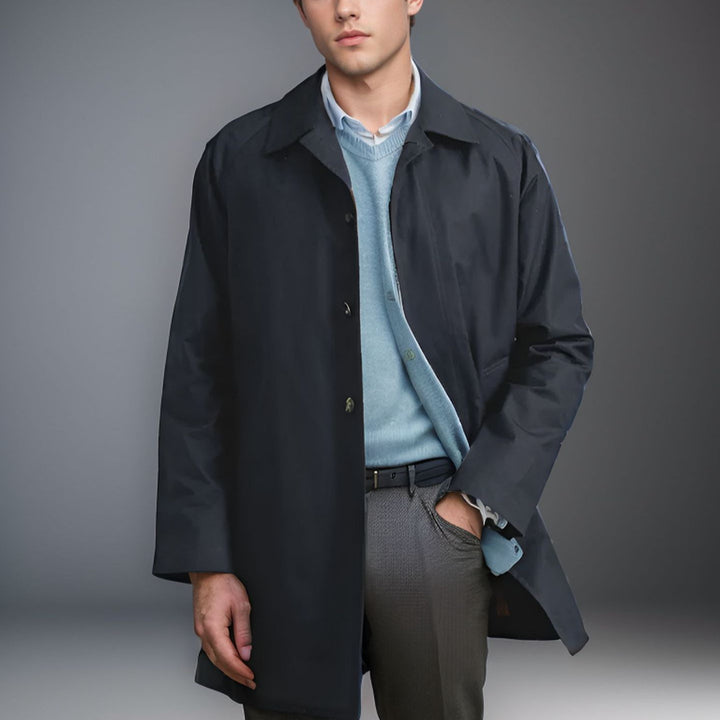 Herren wetterfeste Übergangsjacke mit praktischen Taschen Echoarchiv