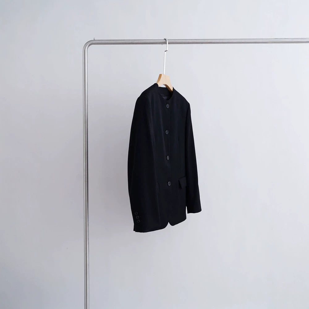Damen Modischer Blazer mit einfachem Kragen Echoarchiv