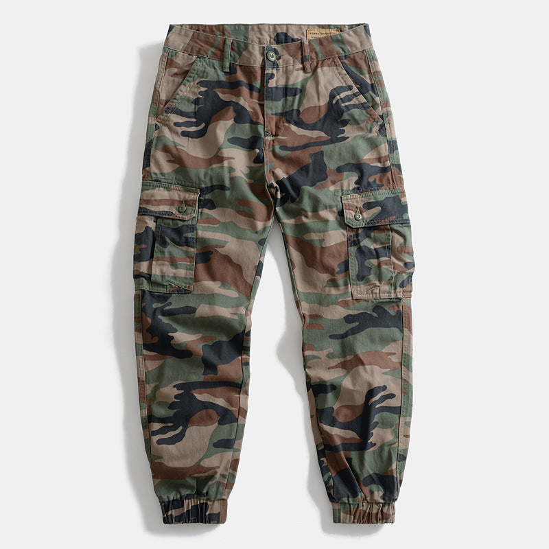 Herren Camouflage Cargo-Hose mit praktischen Taschen Echo Archiv