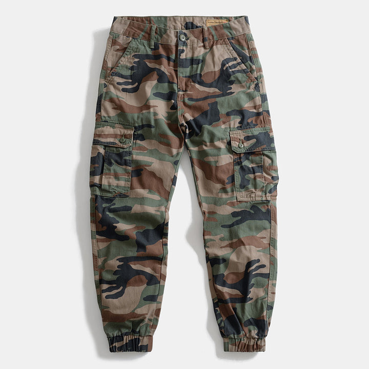 Herren Camouflage Cargo-Hose mit praktischen Taschen Echo Archiv