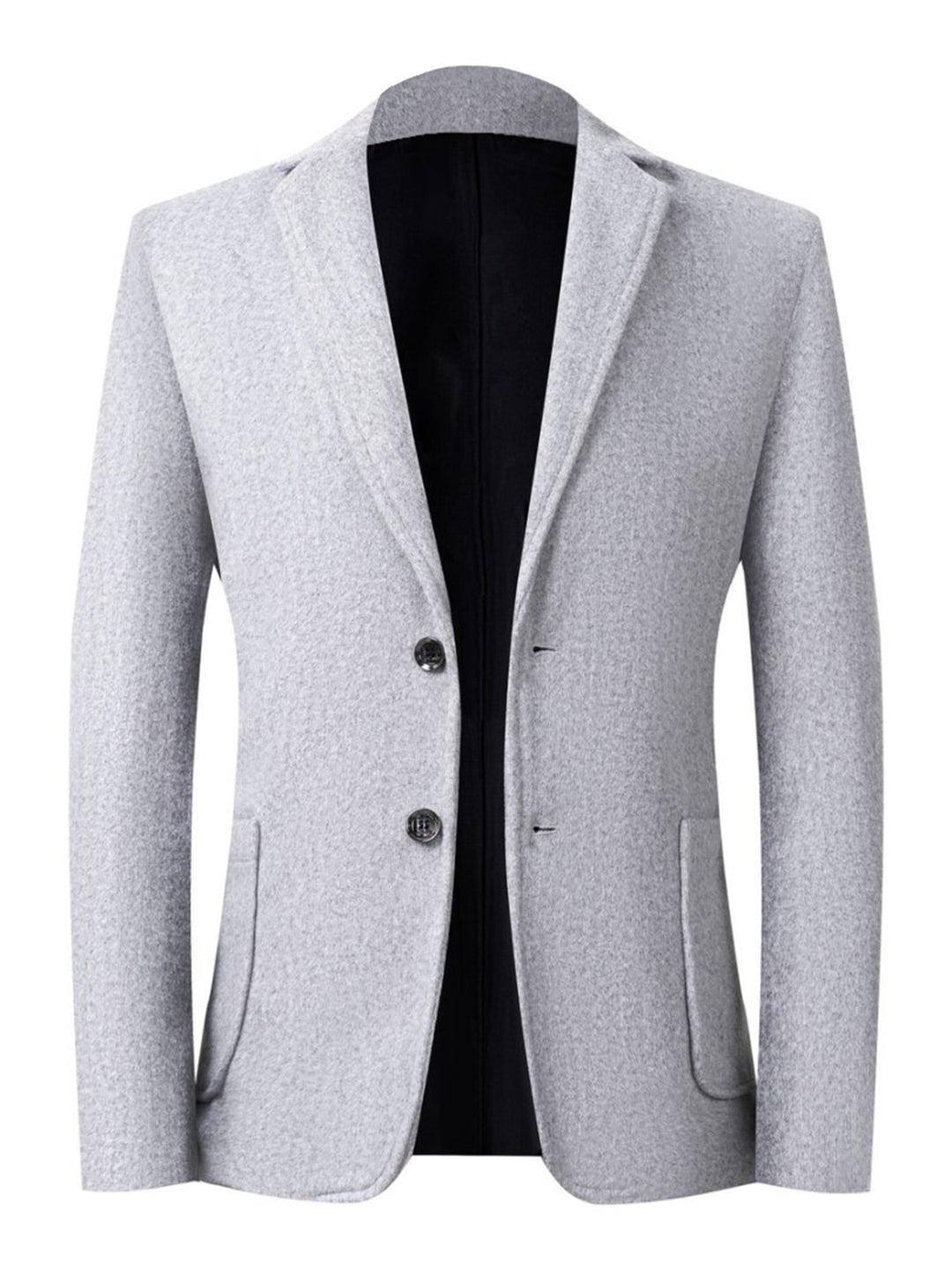 Herren eleganter, strukturierter Anzugblazer Echoarchiv