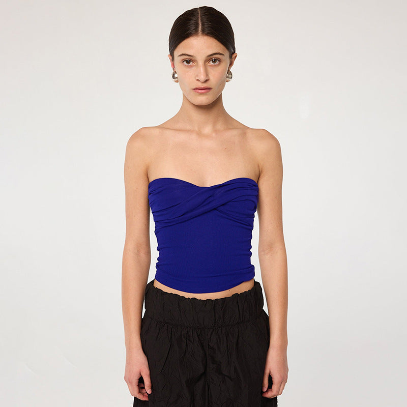 Damen Bandeau-Crop-Top Echo Archiv