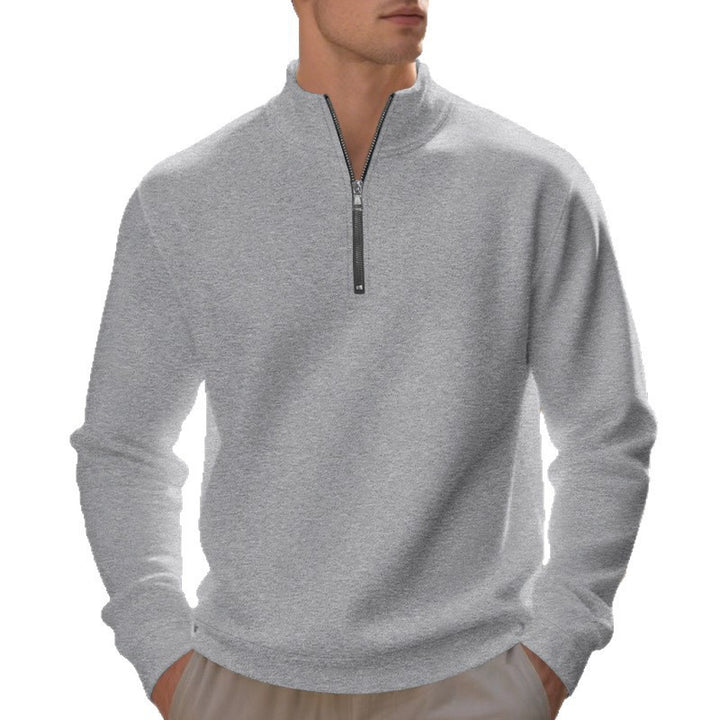 Herren Freizeitpullover mit hohem Kragen Echoarchiv