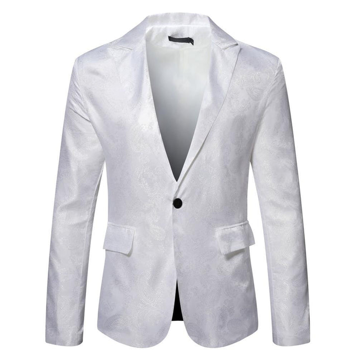 Herren eleganter Blazer mit Paisleymuster Echoarchiv