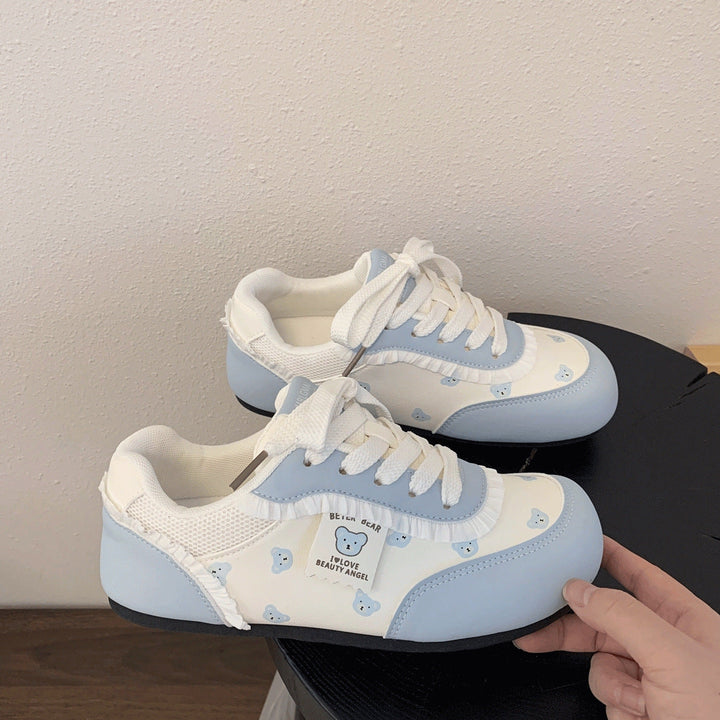 Damen Sneakers mit niedlichem Bärenmotiv und komfortabler Sohle Echo Archiv