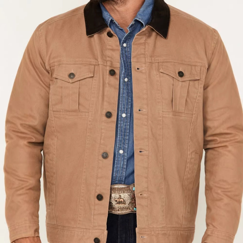 Herren Robuste Denimjacke – Denvaro