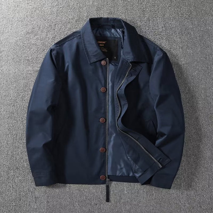 Herren modische Übergangsjacke mit vielseitigem Schnitt und praktischen Taschen Echoarchiv