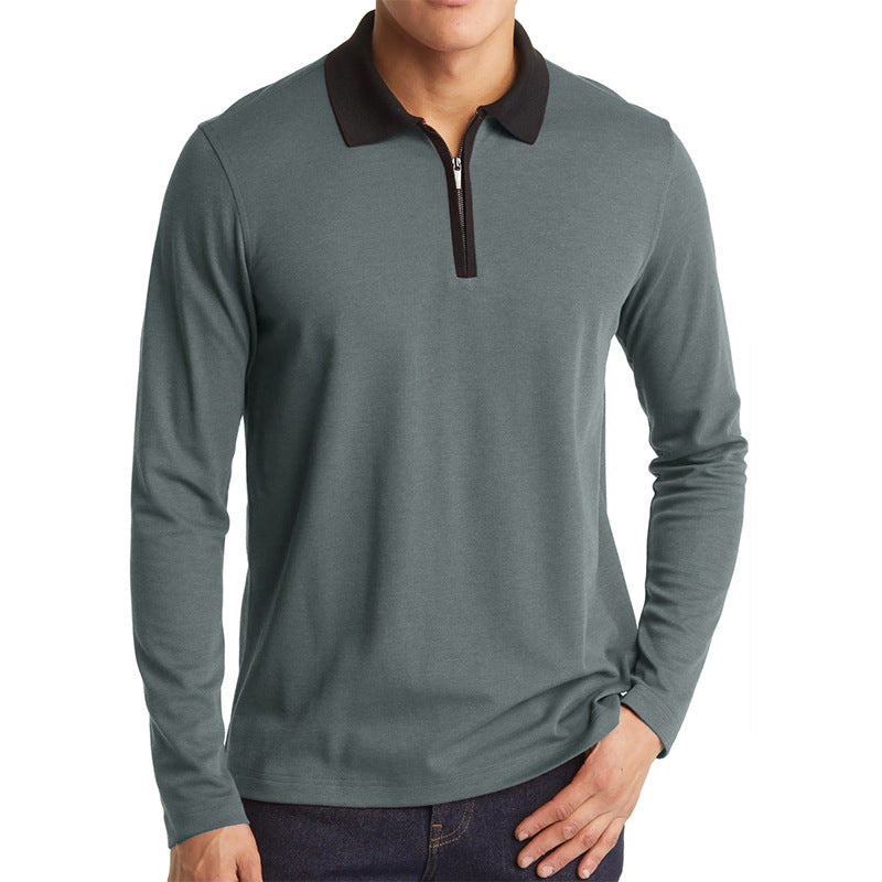 Herren Langarm Polo-Shirt Echoarchiv