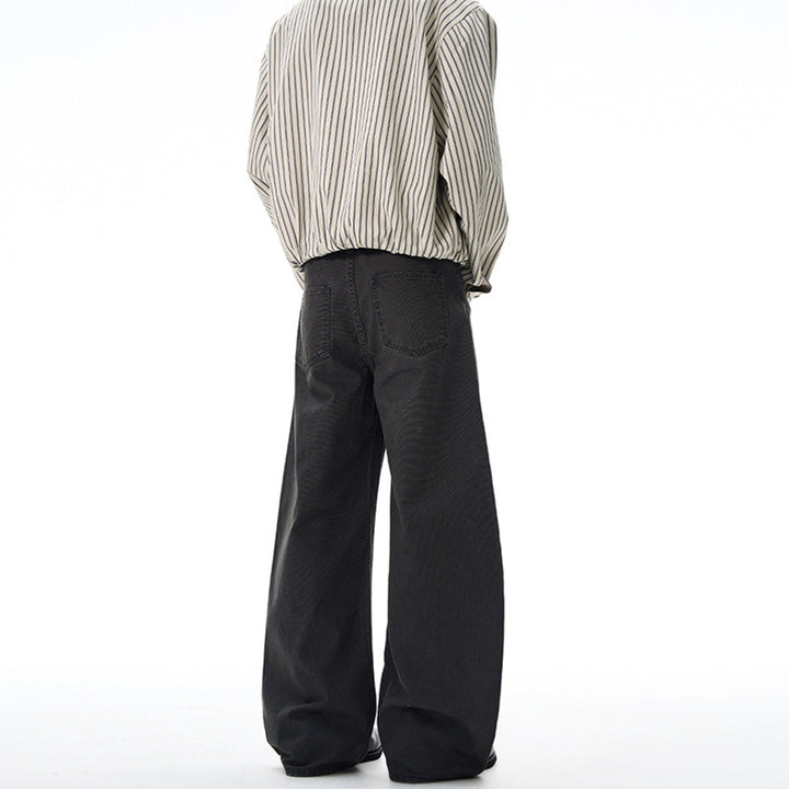 Herren Weitfallende Denimhose im Baggy‑Cut mit elastischem Bund Echo Archiv