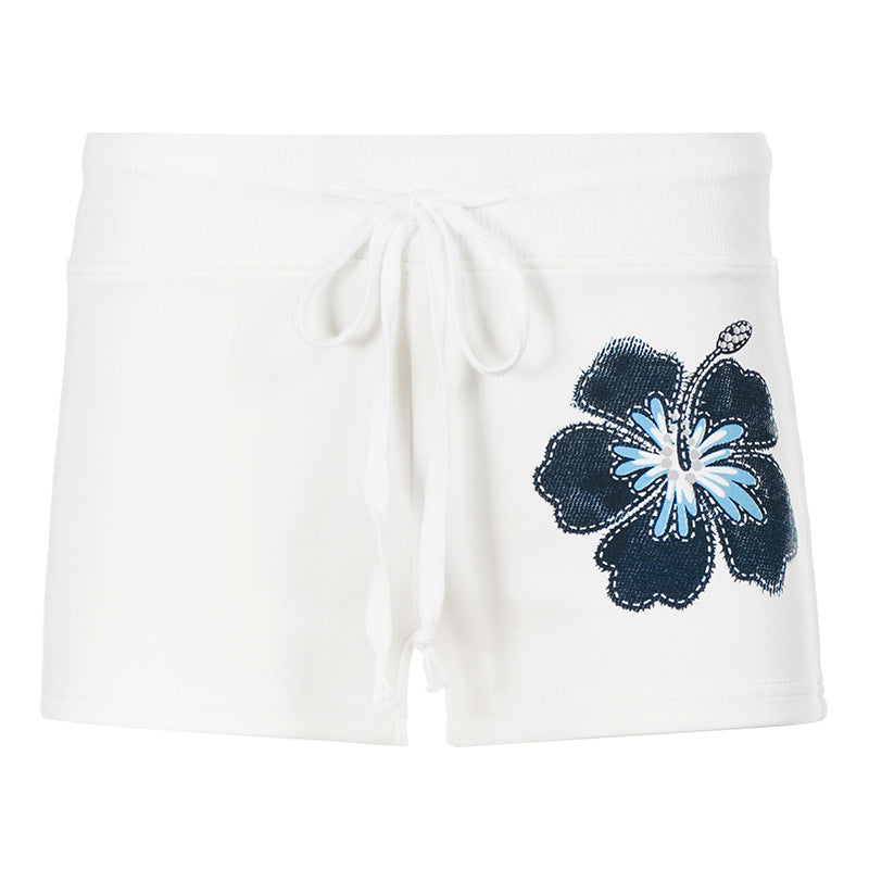 Damen Sportliche Shorts mit flexiblem Bund und atmungsaktivem Material Echo Archiv