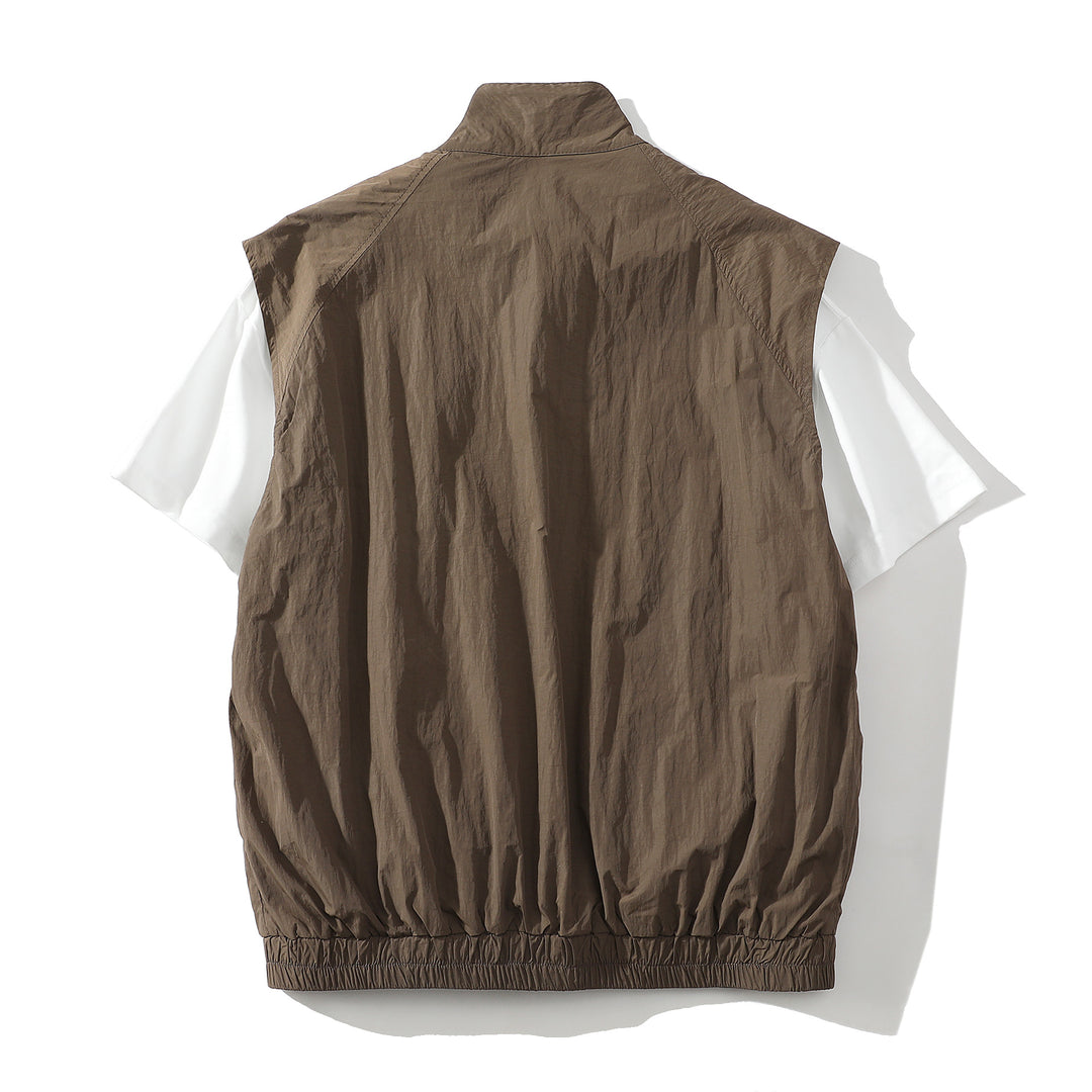 Herren trendige ärmellose Jacke mit modernem Design Echoarchiv