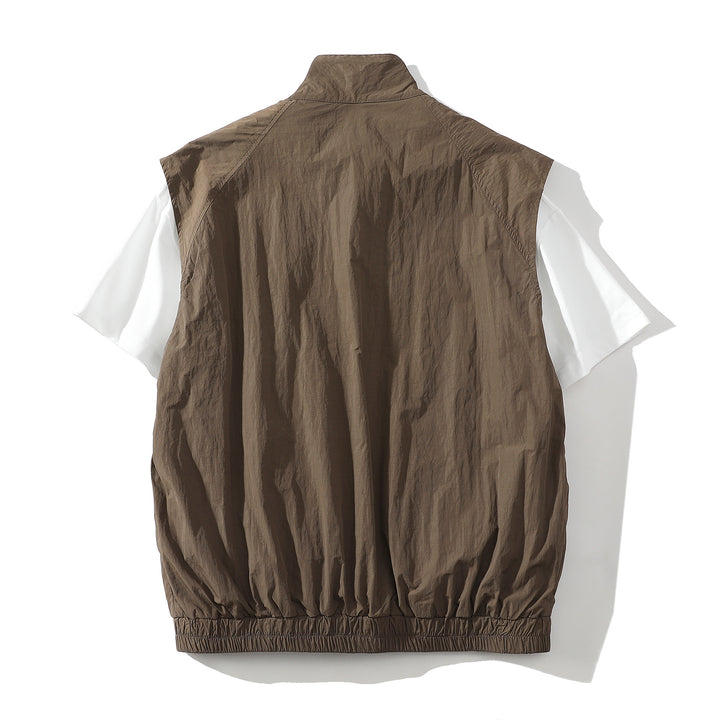 Herren trendige ärmellose Jacke mit modernem Design Echoarchiv
