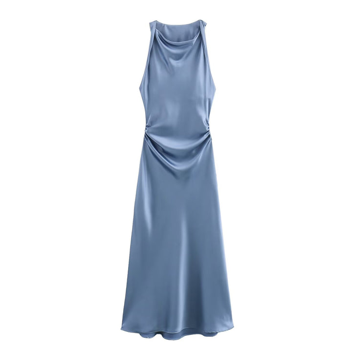 Damen elegantes Sommerkleid mit fließendem Schnitt und charmanten Rüschendetails Echo Archiv