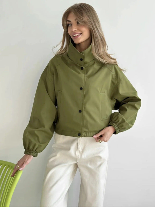Damen Modische Oversized Jacke – Célinea