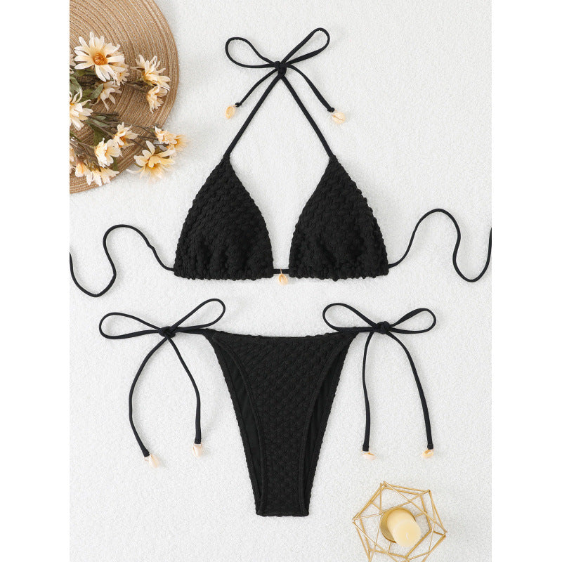 Damen Triangel-Bikini mit kunstvollem Häkelmuster Echo Archiv